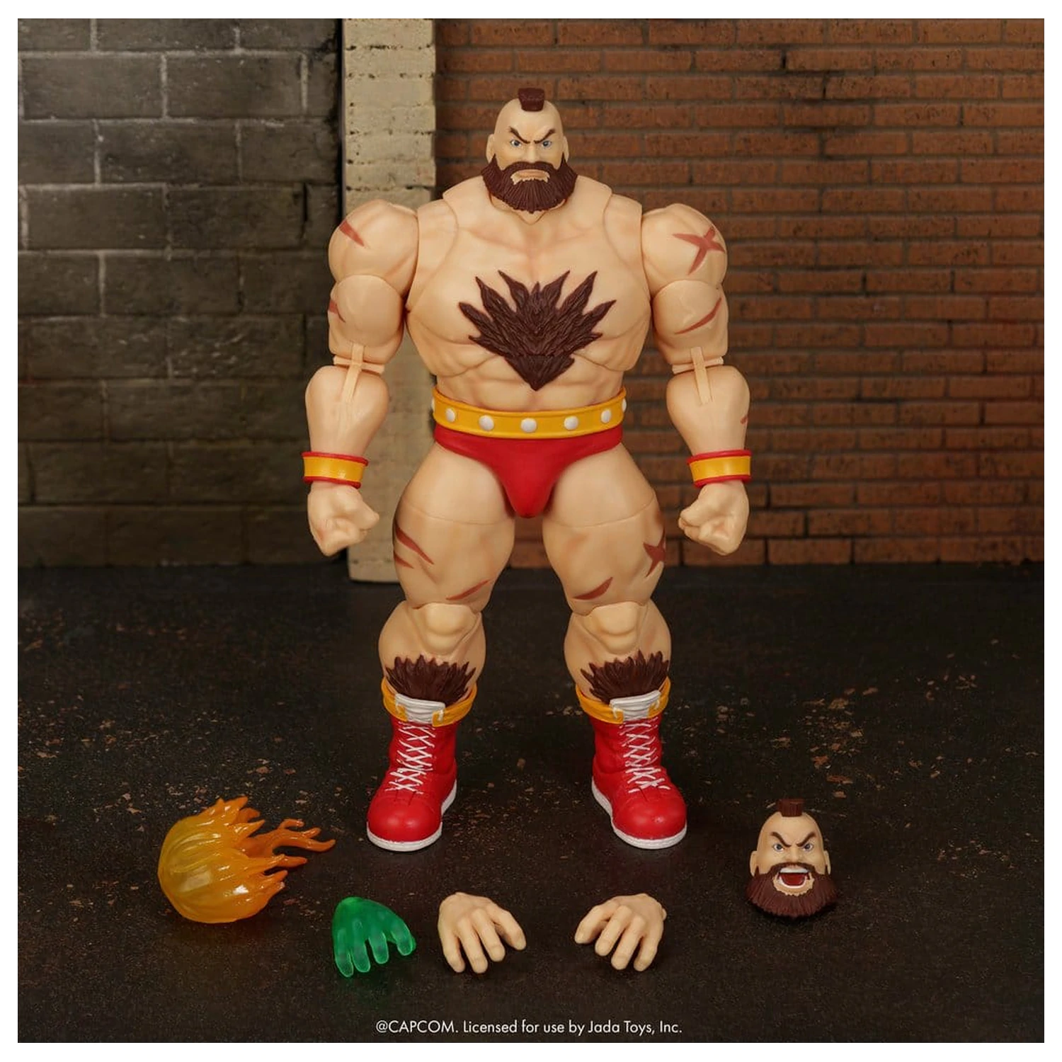 Ultra Street Fighter II: The Final Challengers akční figurka 1/12 Zangief 18 cm fotografii produktu