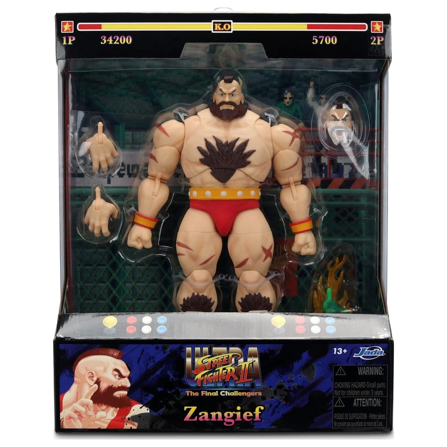 Ultra Street Fighter II: The Final Challengers akční figurka 1/12 Zangief 18 cm fotografii produktu