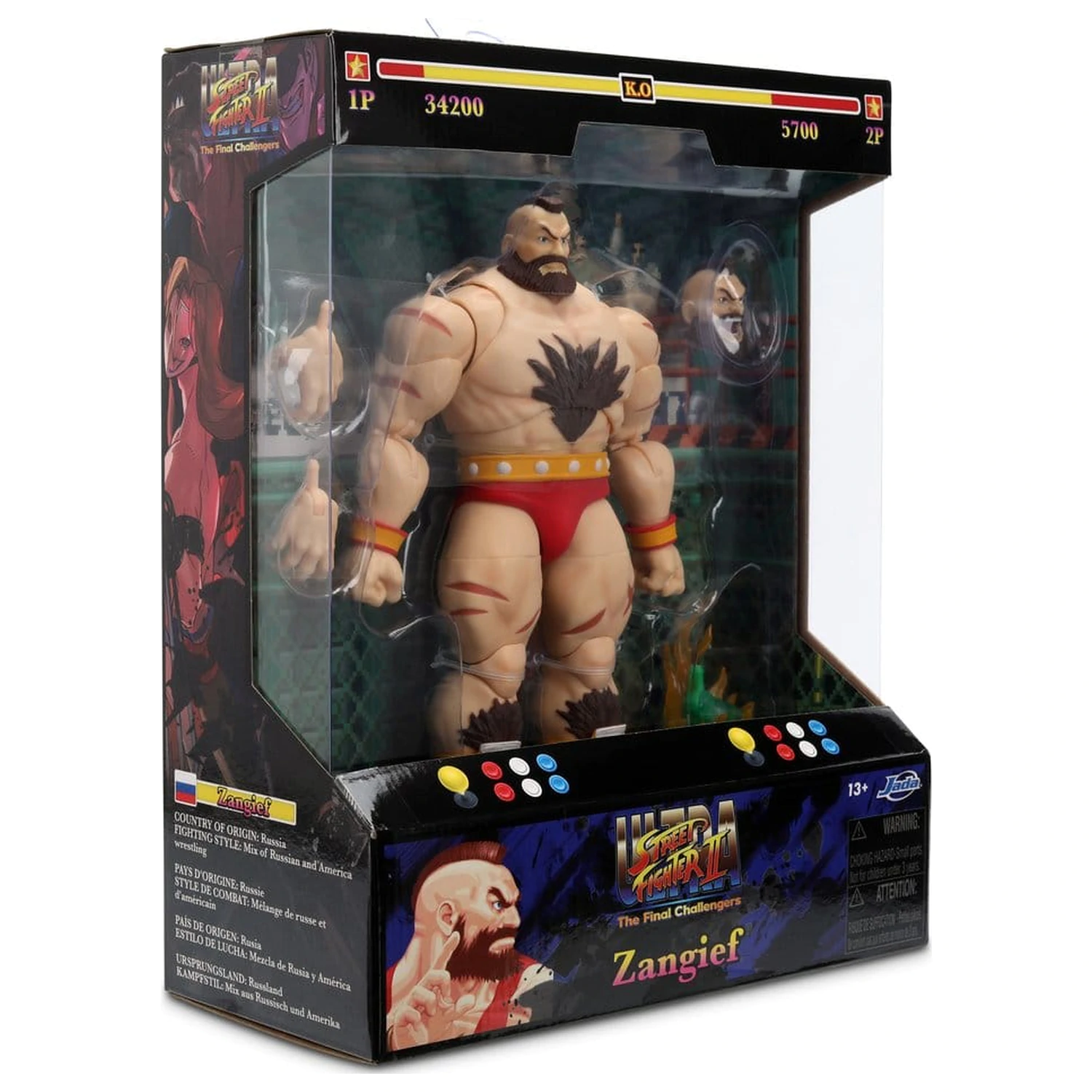Ultra Street Fighter II: The Final Challengers akční figurka 1/12 Zangief 18 cm fotografii produktu