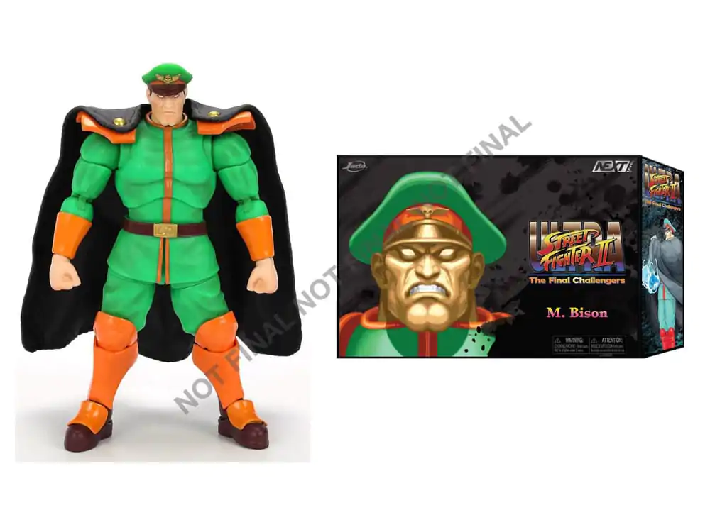 Ultra Street Fighter II: The Final Challengers akční figurka 1/12 M. Bison Deluxe 15 cm fotografii produktu