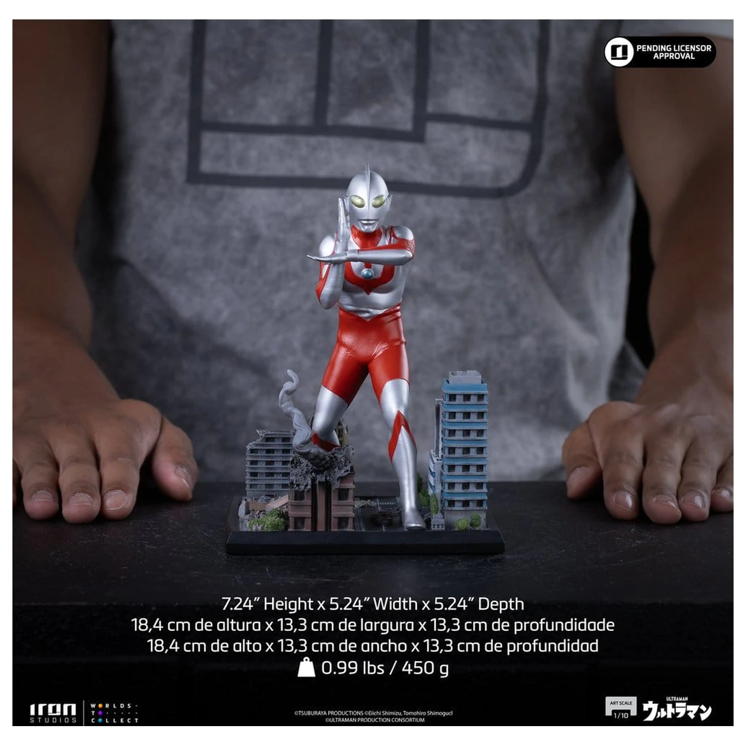 Ultraman Art Scale socha 1/10 Ultraman 18 cm fotografii produktu