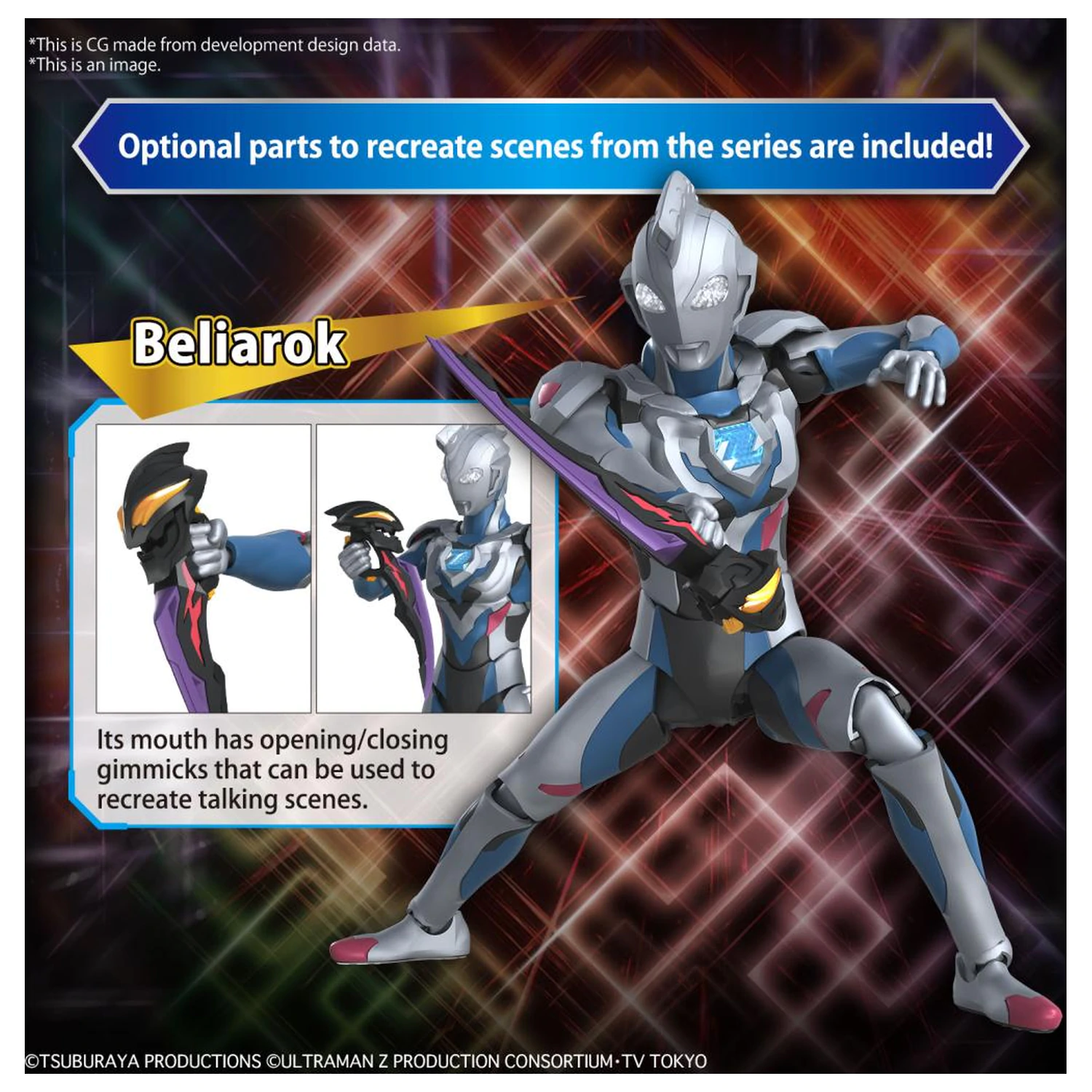 ULTRAMAN Figure-rise Standard Ultraman Z Original Model Kit fotografii produktu