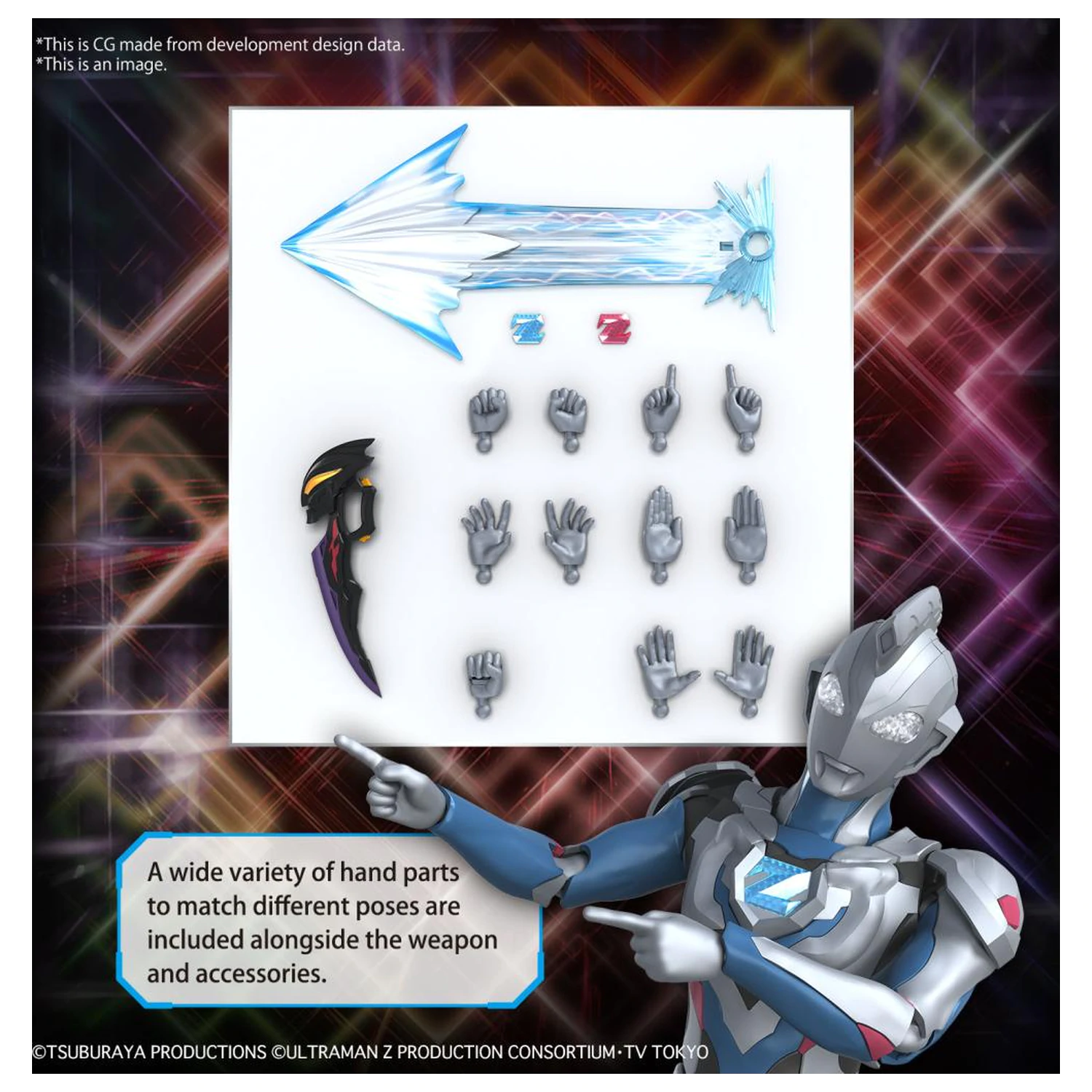 ULTRAMAN Figure-rise Standard Ultraman Z Original Model Kit fotografii produktu
