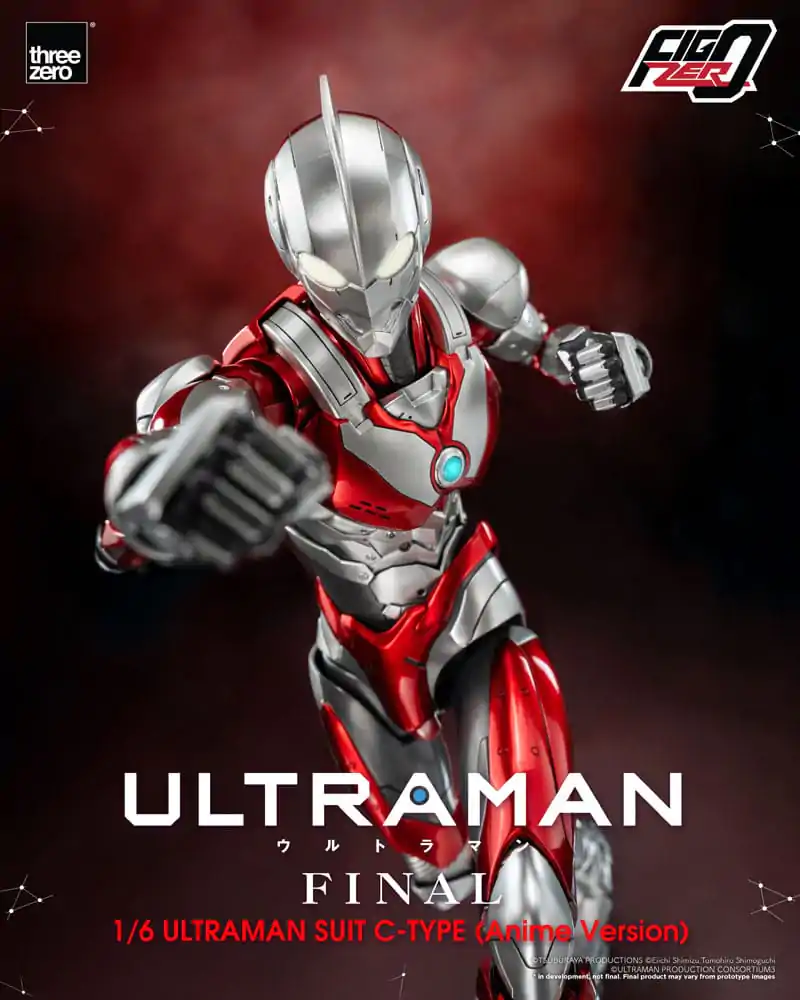 Ultraman FigZero akční figurka 1/6 Ultraman Suit C-Type (Anime Version) 31 cm fotografii produktu