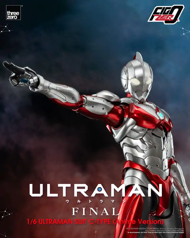Ultraman FigZero akční figurka 1/6 Ultraman Suit C-Type (Anime Version) 31 cm fotografii produktu
