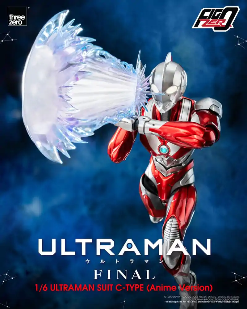 Ultraman FigZero akční figurka 1/6 Ultraman Suit C-Type (Anime Version) 31 cm fotografii produktu