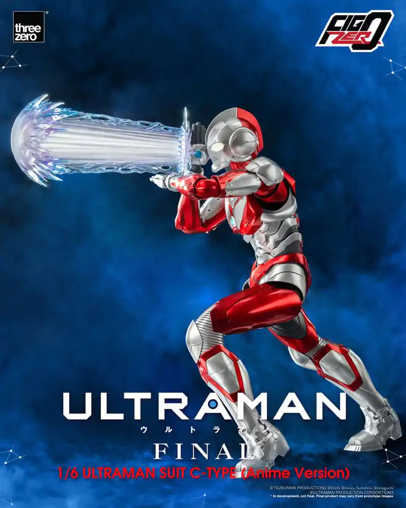 Ultraman FigZero akční figurka 1/6 Ultraman Suit C-Type (Anime Version) 31 cm fotografii produktu