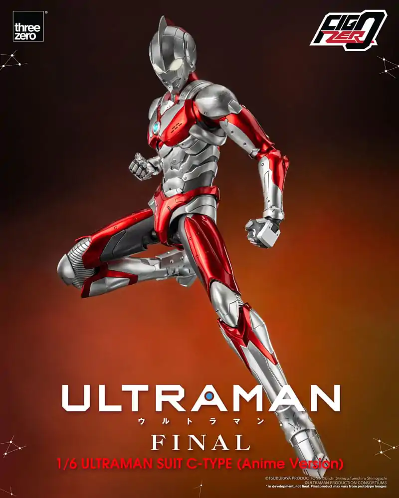 Ultraman FigZero akční figurka 1/6 Ultraman Suit C-Type (Anime Version) 31 cm fotografii produktu