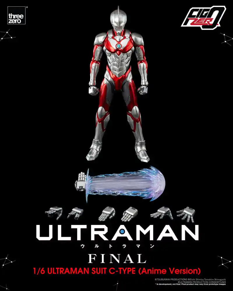 Ultraman FigZero akční figurka 1/6 Ultraman Suit C-Type (Anime Version) 31 cm fotografii produktu