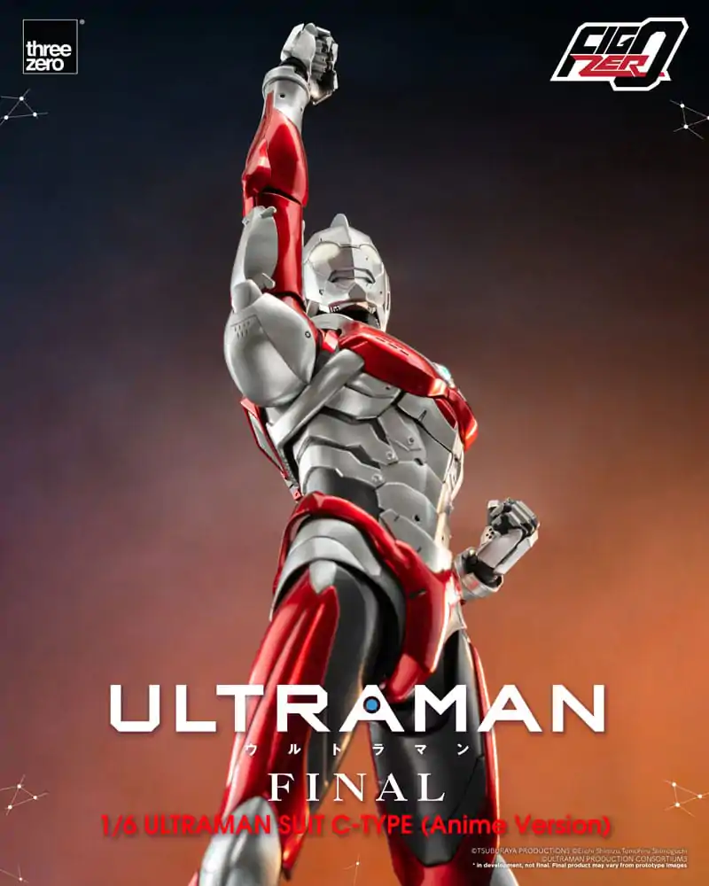Ultraman FigZero akční figurka 1/6 Ultraman Suit C-Type (Anime Version) 31 cm fotografii produktu