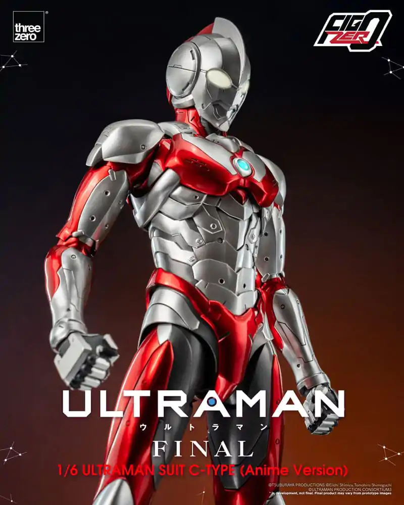 Ultraman FigZero akční figurka 1/6 Ultraman Suit C-Type (Anime Version) 31 cm fotografii produktu