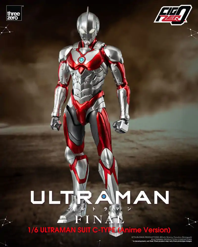 Ultraman FigZero akční figurka 1/6 Ultraman Suit C-Type (Anime Version) 31 cm fotografii produktu