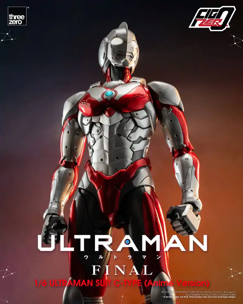Ultraman FigZero akční figurka 1/6 Ultraman Suit C-Type (Anime Version) 31 cm fotografii produktu