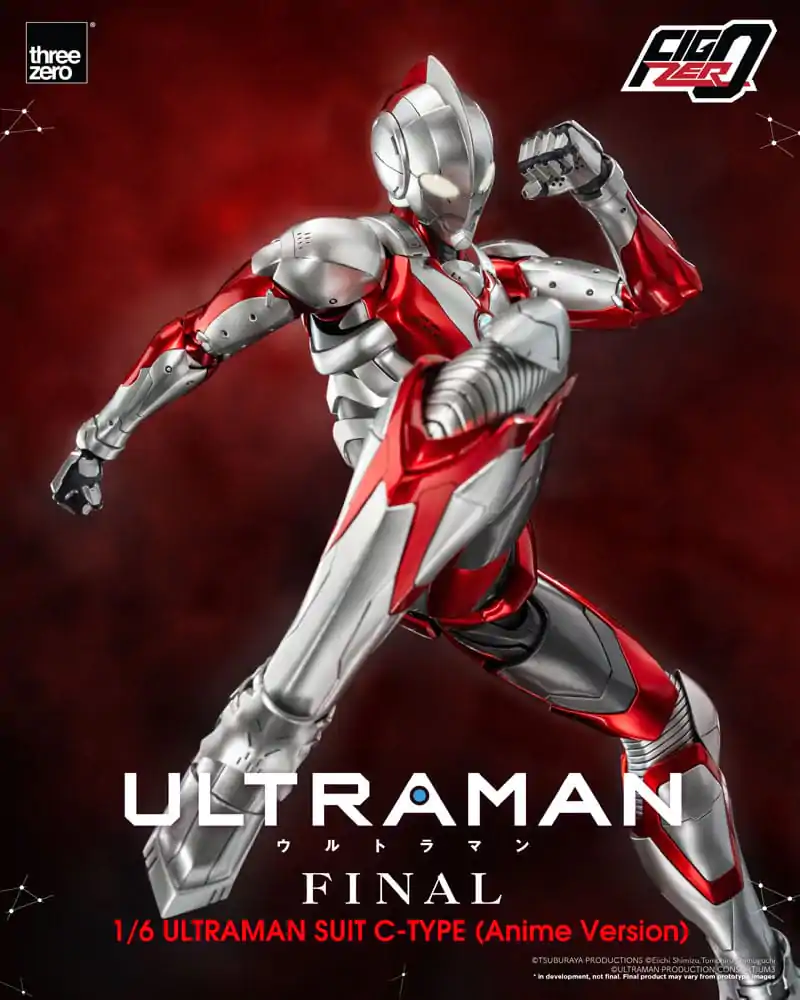 Ultraman FigZero akční figurka 1/6 Ultraman Suit C-Type (Anime Version) 31 cm fotografii produktu