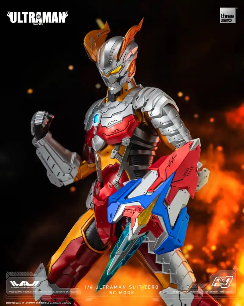 Akční figurka Ultraman FigZero 1/6 Ultraman Suit Zero SC Mode 31 cm fotografii produktu