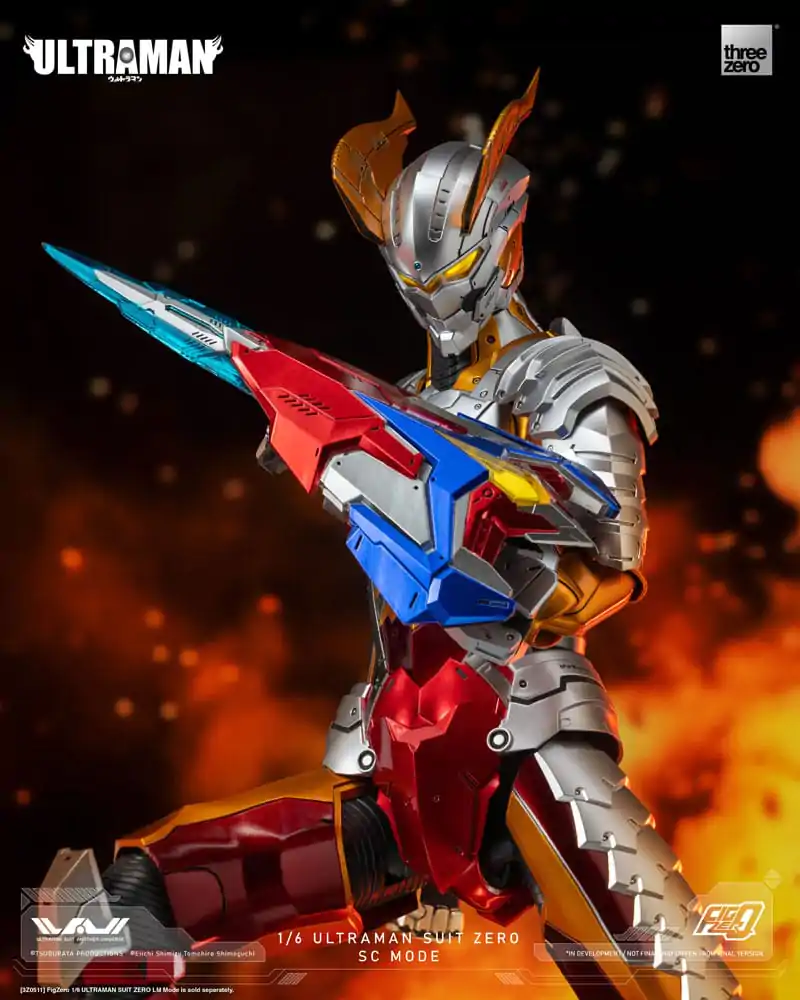 Akční figurka Ultraman FigZero 1/6 Ultraman Suit Zero SC Mode 31 cm fotografii produktu