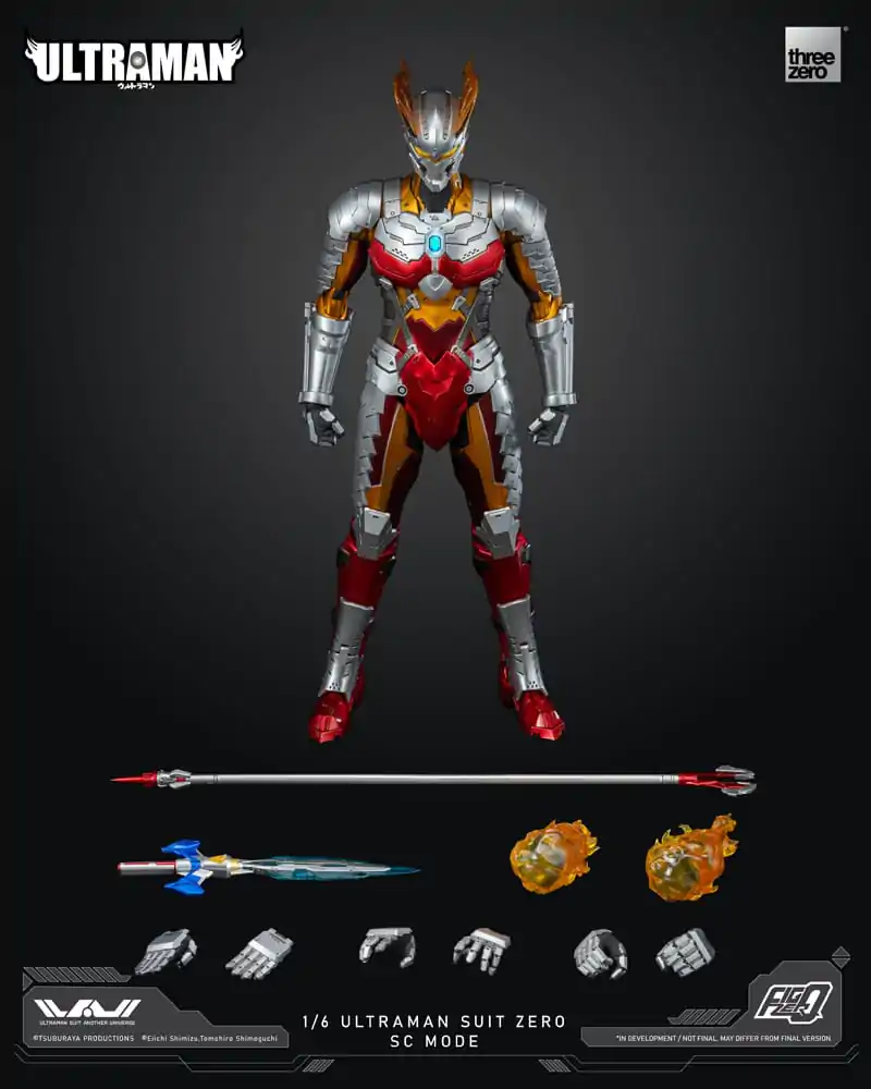 Akční figurka Ultraman FigZero 1/6 Ultraman Suit Zero SC Mode 31 cm fotografii produktu