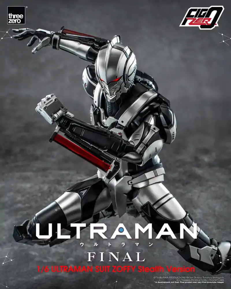 Ultraman Final FigZero Akční figurka 1/6 Ultraman Suit Zoffy Stealth Version 30 cm fotografii produktu