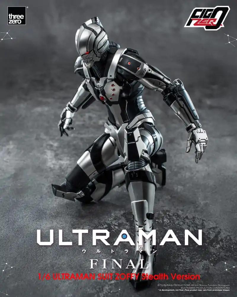 Ultraman Final FigZero Akční figurka 1/6 Ultraman Suit Zoffy Stealth Version 30 cm fotografii produktu