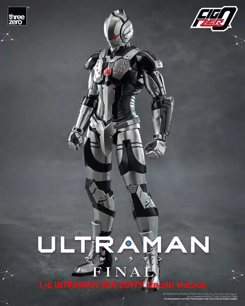 Ultraman Final FigZero Akční figurka 1/6 Ultraman Suit Zoffy Stealth Version 30 cm fotografii produktu