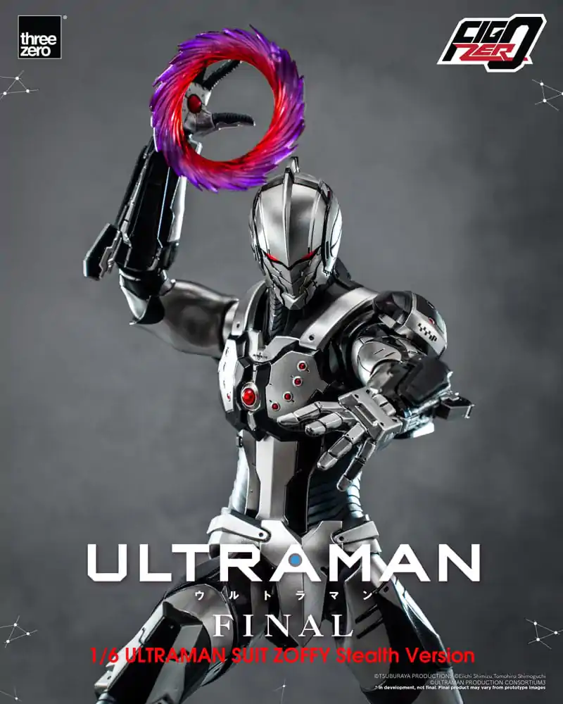 Ultraman Final FigZero Akční figurka 1/6 Ultraman Suit Zoffy Stealth Version 30 cm fotografii produktu