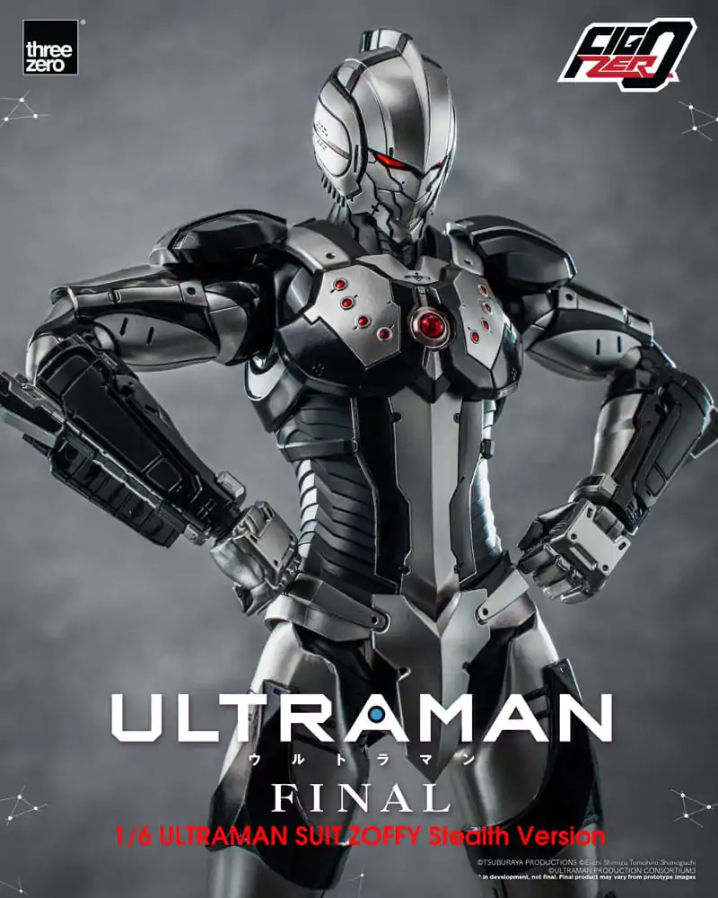 Ultraman Final FigZero Akční figurka 1/6 Ultraman Suit Zoffy Stealth Version 30 cm fotografii produktu