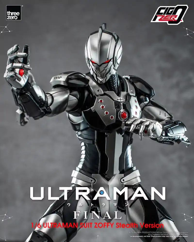 Ultraman Final FigZero Akční figurka 1/6 Ultraman Suit Zoffy Stealth Version 30 cm fotografii produktu