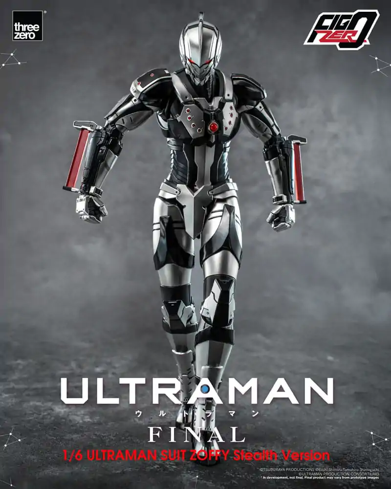 Ultraman Final FigZero Akční figurka 1/6 Ultraman Suit Zoffy Stealth Version 30 cm fotografii produktu