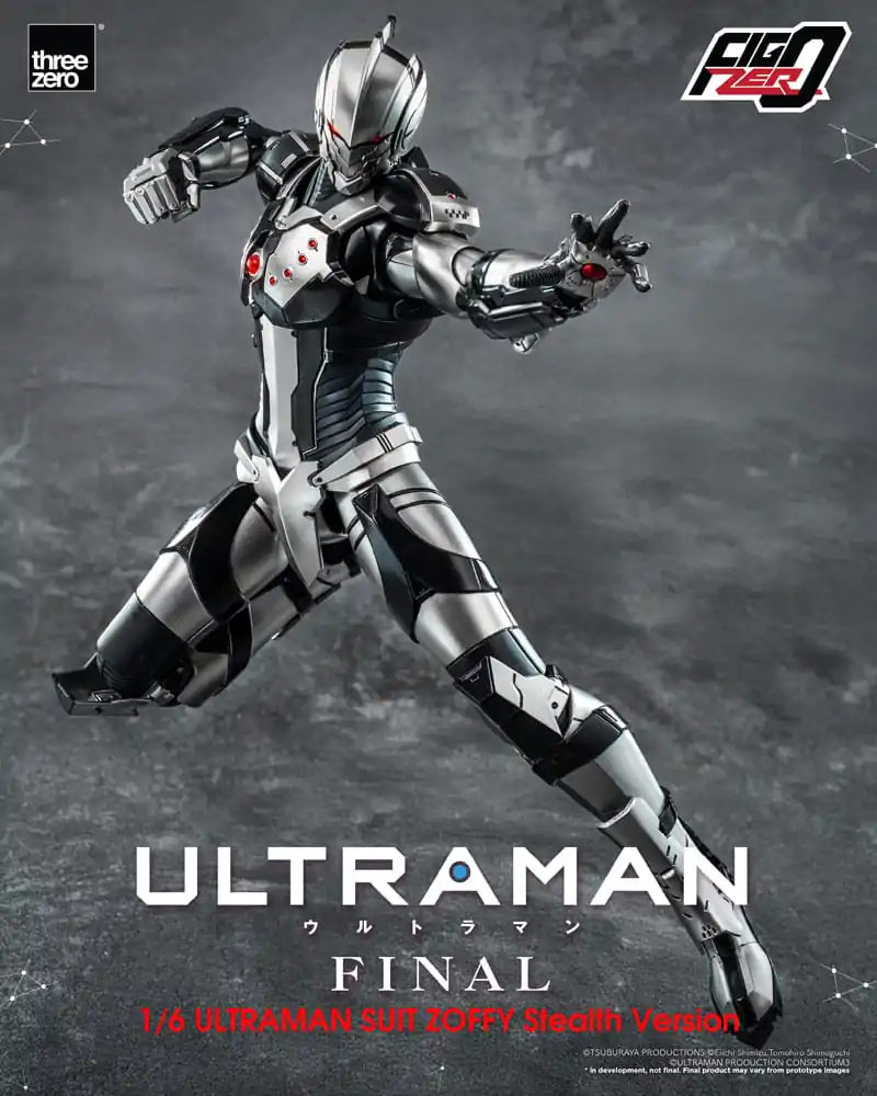 Ultraman Final FigZero Akční figurka 1/6 Ultraman Suit Zoffy Stealth Version 30 cm fotografii produktu