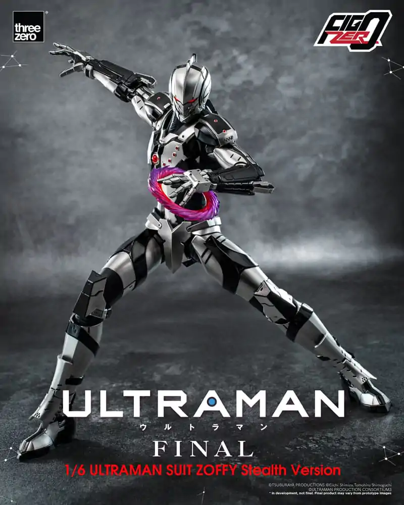 Ultraman Final FigZero Akční figurka 1/6 Ultraman Suit Zoffy Stealth Version 30 cm fotografii produktu