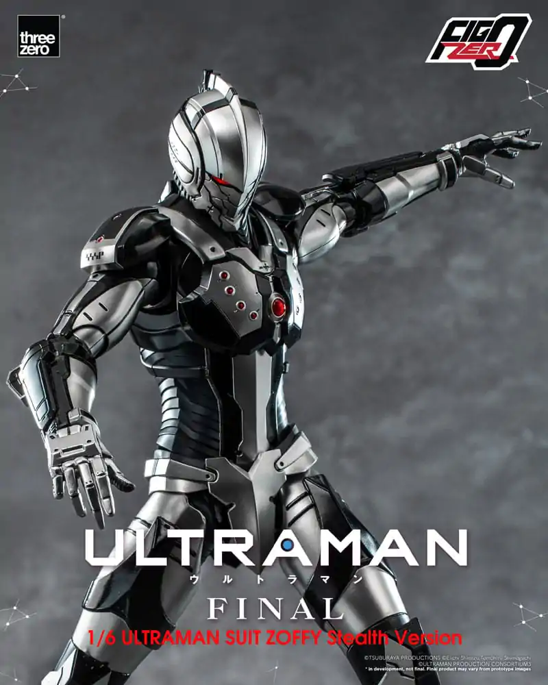 Ultraman Final FigZero Akční figurka 1/6 Ultraman Suit Zoffy Stealth Version 30 cm fotografii produktu