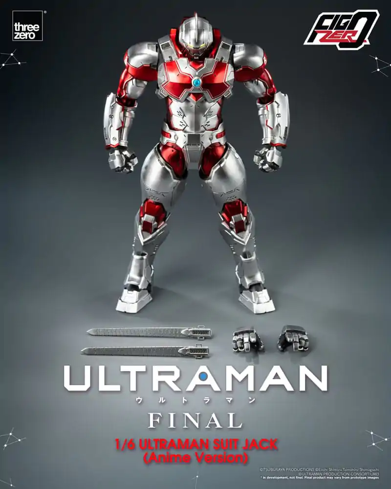 Ultraman Final FigZero Akční figurka 1/6 Ultraman Suit Jack Anime verze 35 cm fotografii produktu