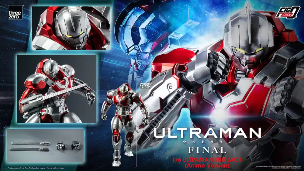 Ultraman Final FigZero Akční figurka 1/6 Ultraman Suit Jack Anime verze 35 cm fotografii produktu