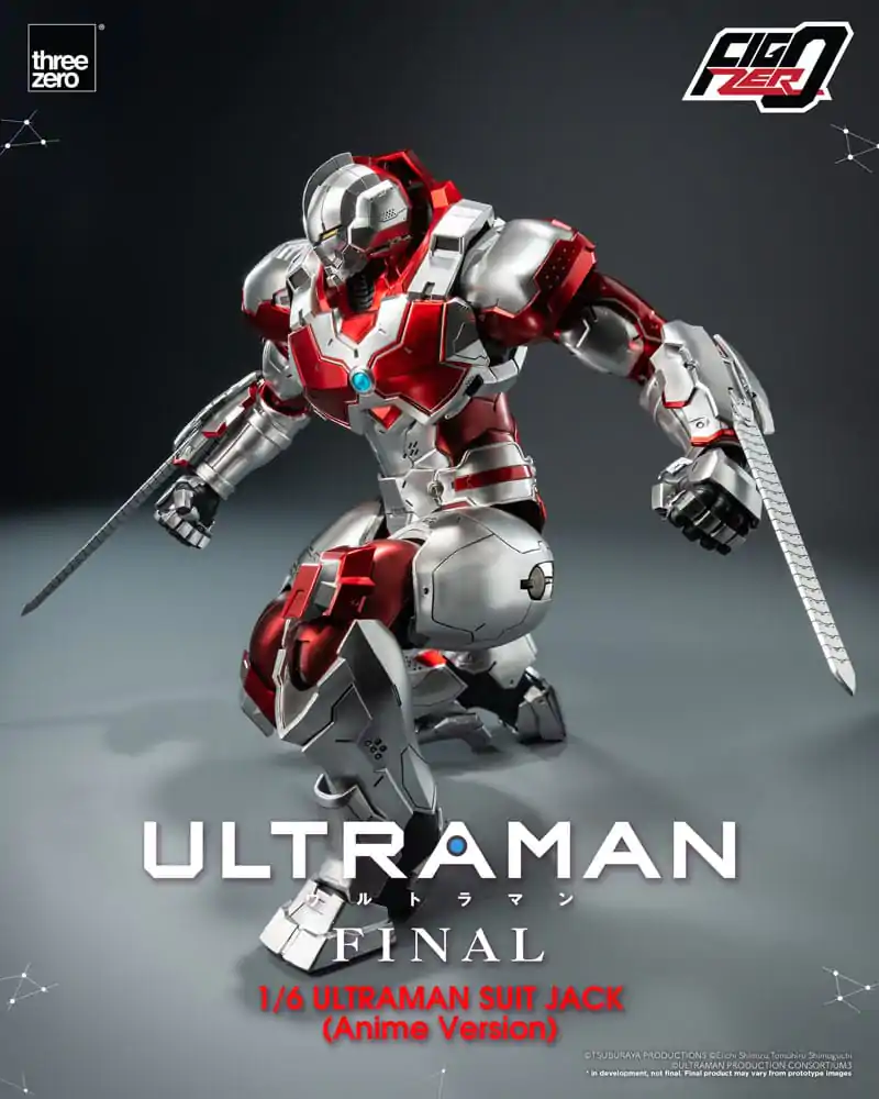 Ultraman Final FigZero Akční figurka 1/6 Ultraman Suit Jack Anime verze 35 cm fotografii produktu