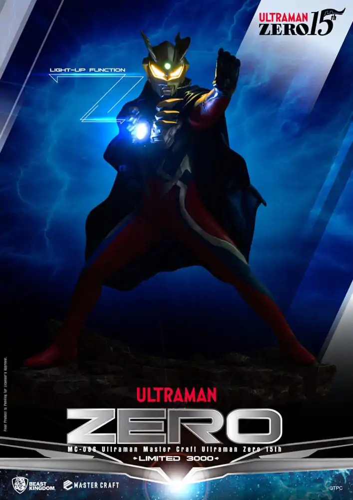 Ultraman Master Craft Socha Ultraman Zero 15th 41 cm fotografii produktu
