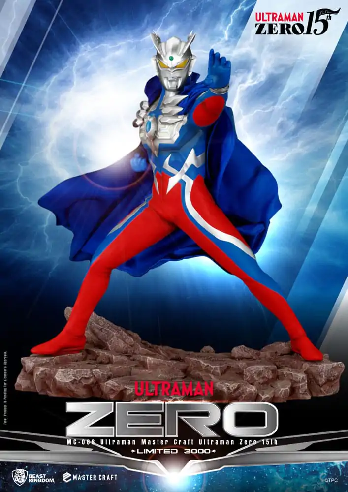 Ultraman Master Craft Socha Ultraman Zero 15th 41 cm fotografii produktu