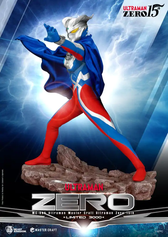 Ultraman Master Craft Socha Ultraman Zero 15th 41 cm fotografii produktu