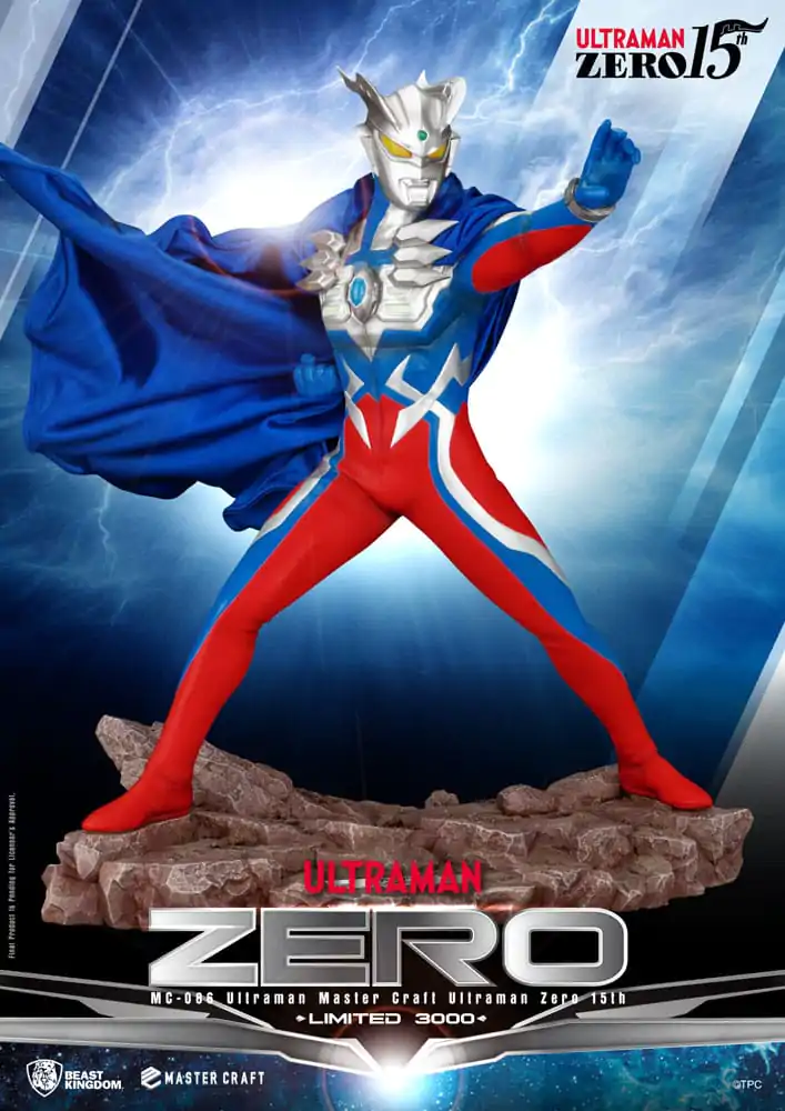 Ultraman Master Craft Socha Ultraman Zero 15th 41 cm fotografii produktu