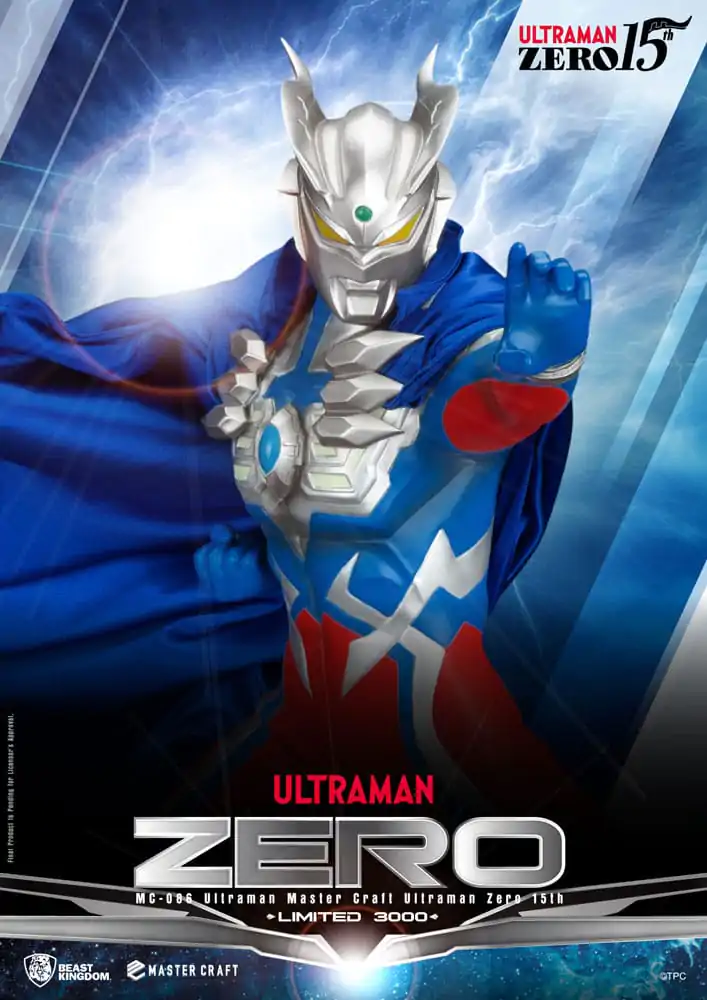 Ultraman Master Craft Socha Ultraman Zero 15th 41 cm fotografii produktu