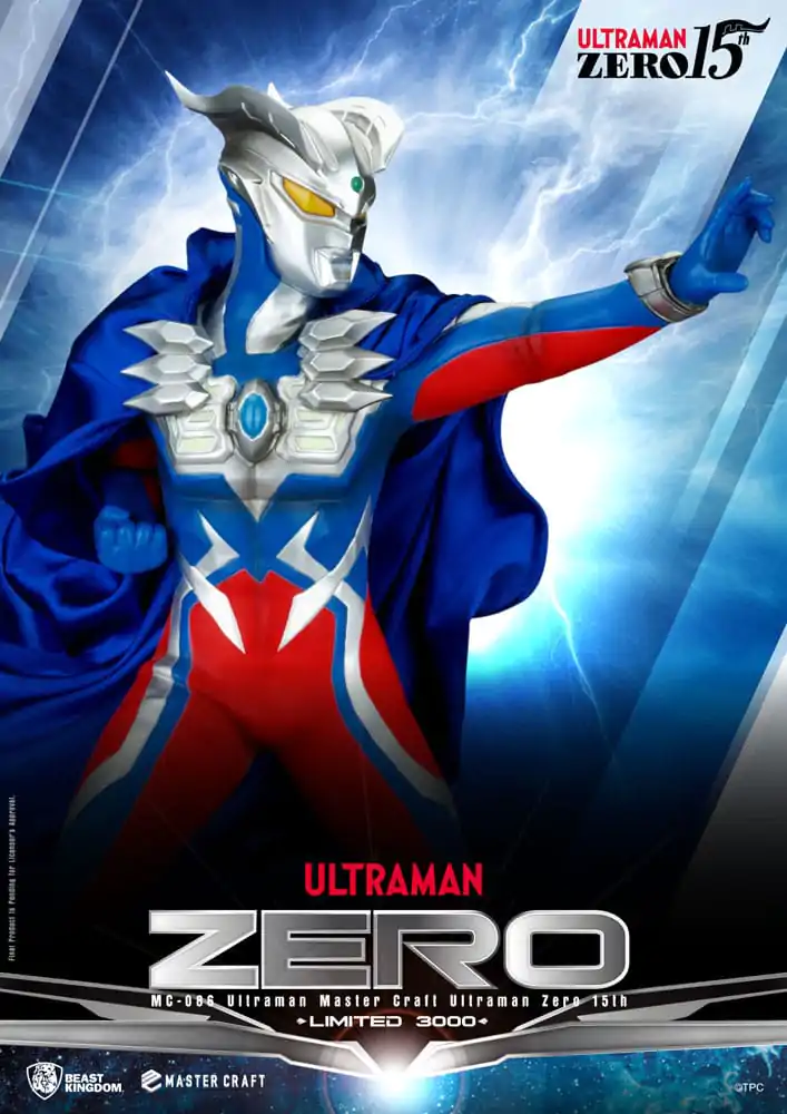 Ultraman Master Craft Socha Ultraman Zero 15th 41 cm fotografii produktu