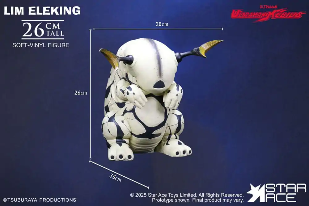 Ultraman Ultra-Kaiju Soft Vinylová socha Lim Eleking 26 cm fotografii produktu