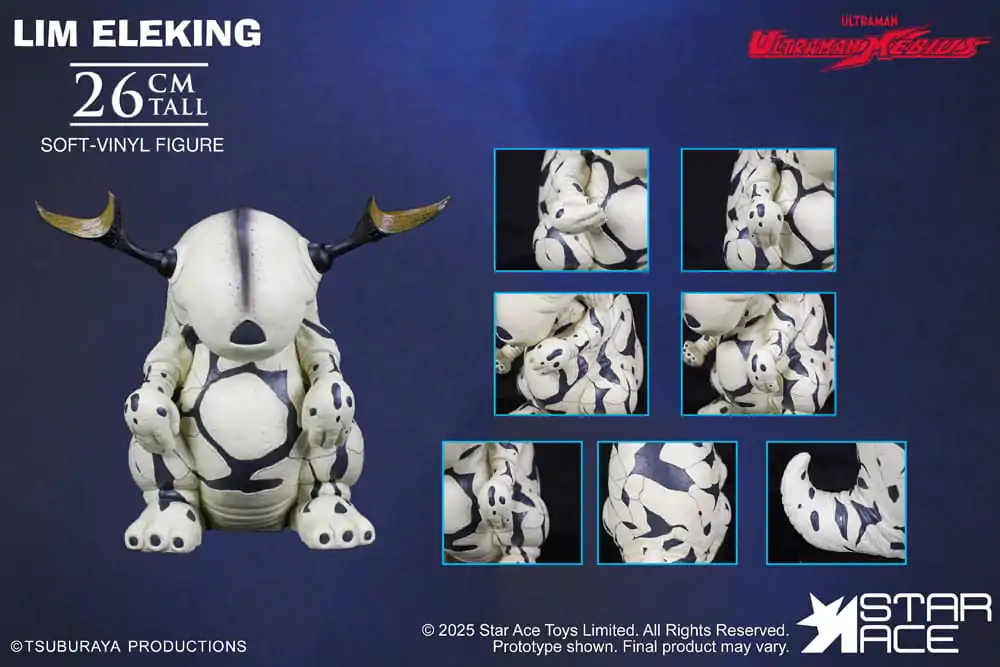 Ultraman Ultra-Kaiju Soft Vinylová socha Lim Eleking 26 cm fotografii produktu