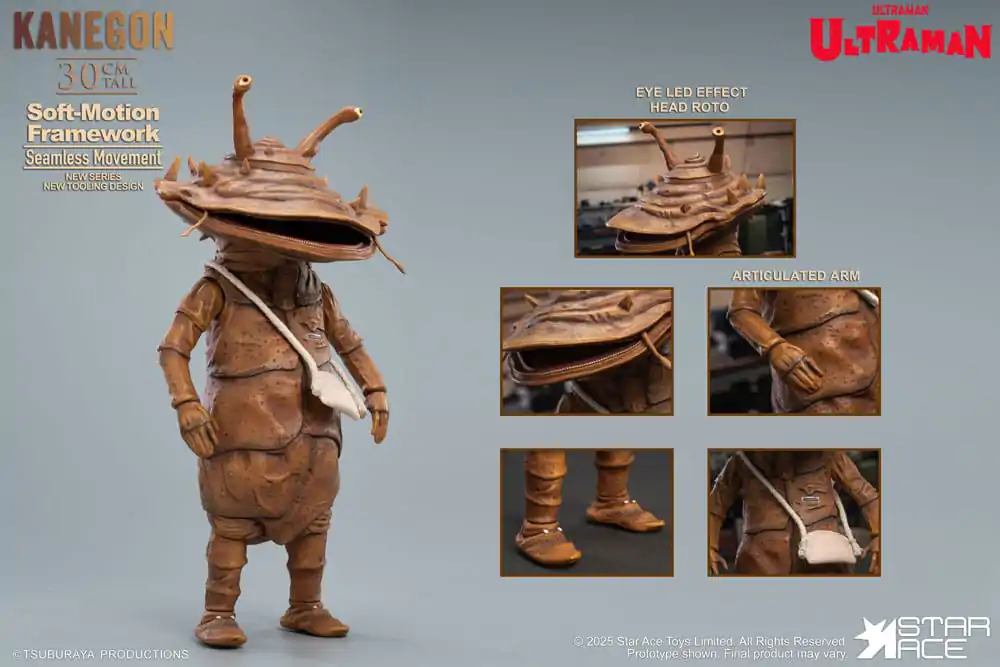 Ultraman Ultra-Kaiju měkká vinylová socha Kanegon Special Edition 30 cm fotografii produktu