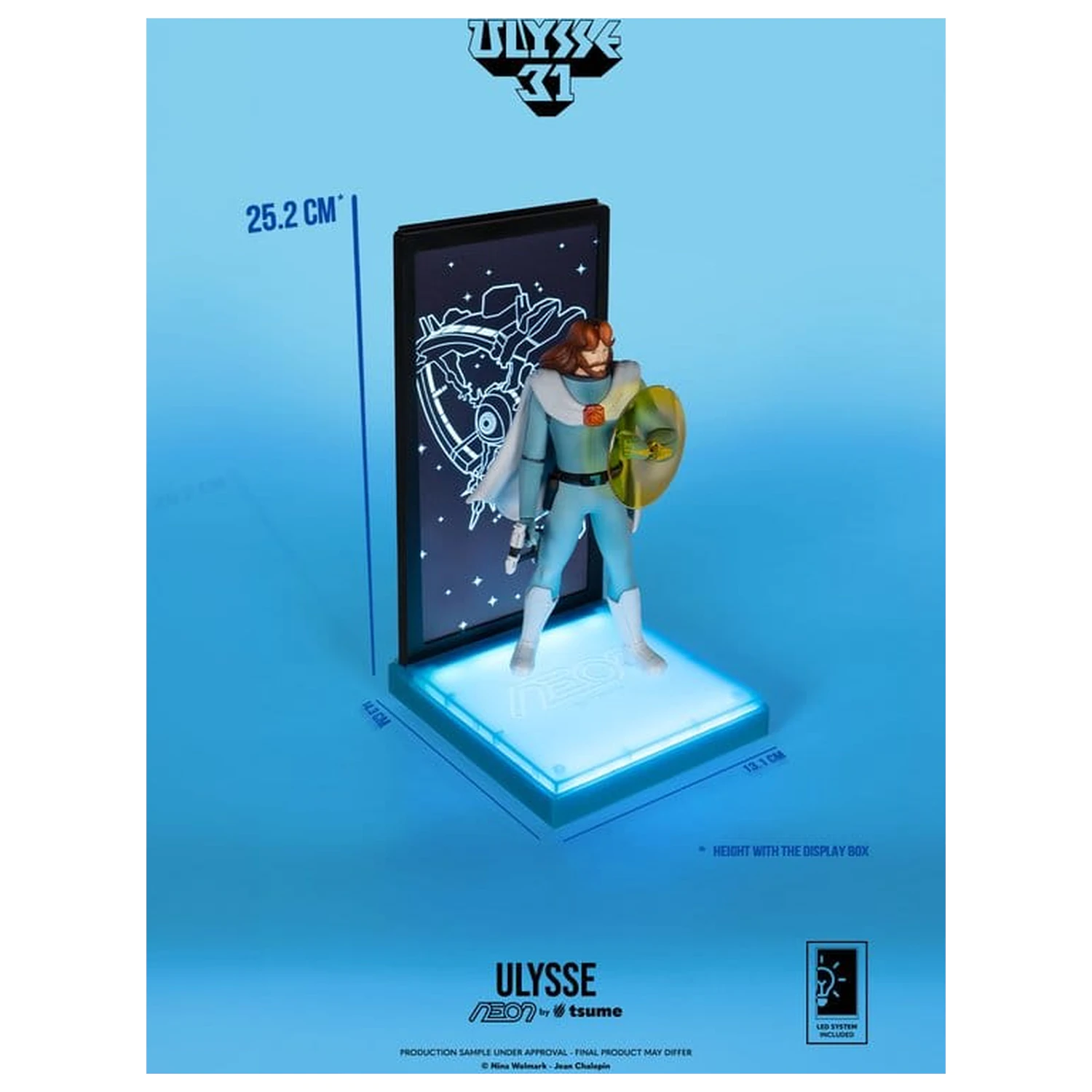 Ulysse 31 Neon figurka 1/9 Ulysse 20 cm fotografii produktu