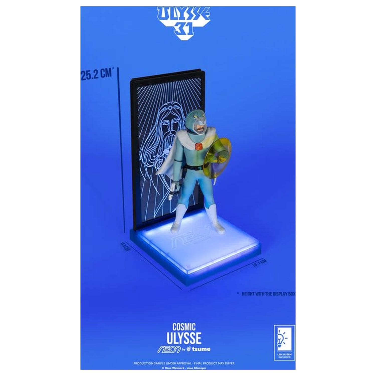 Ulysse 31 Neon figurka 1/9 Ulysse Cosmic Verze 20 cm fotografii produktu