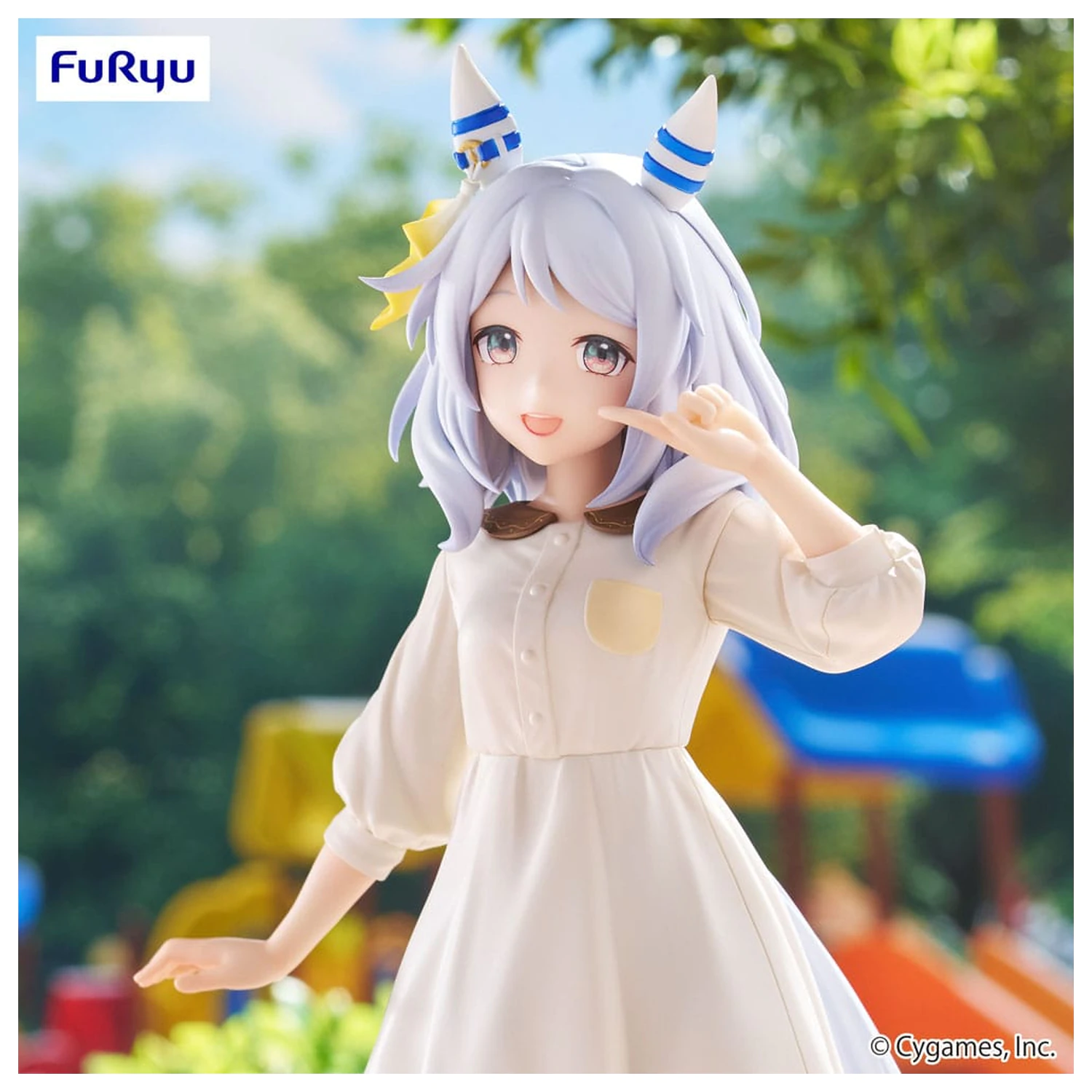 Uma Musume Pretty Derby Trio-Try-iT PVC socha Hishi Miracle 21 cm fotografii produktu