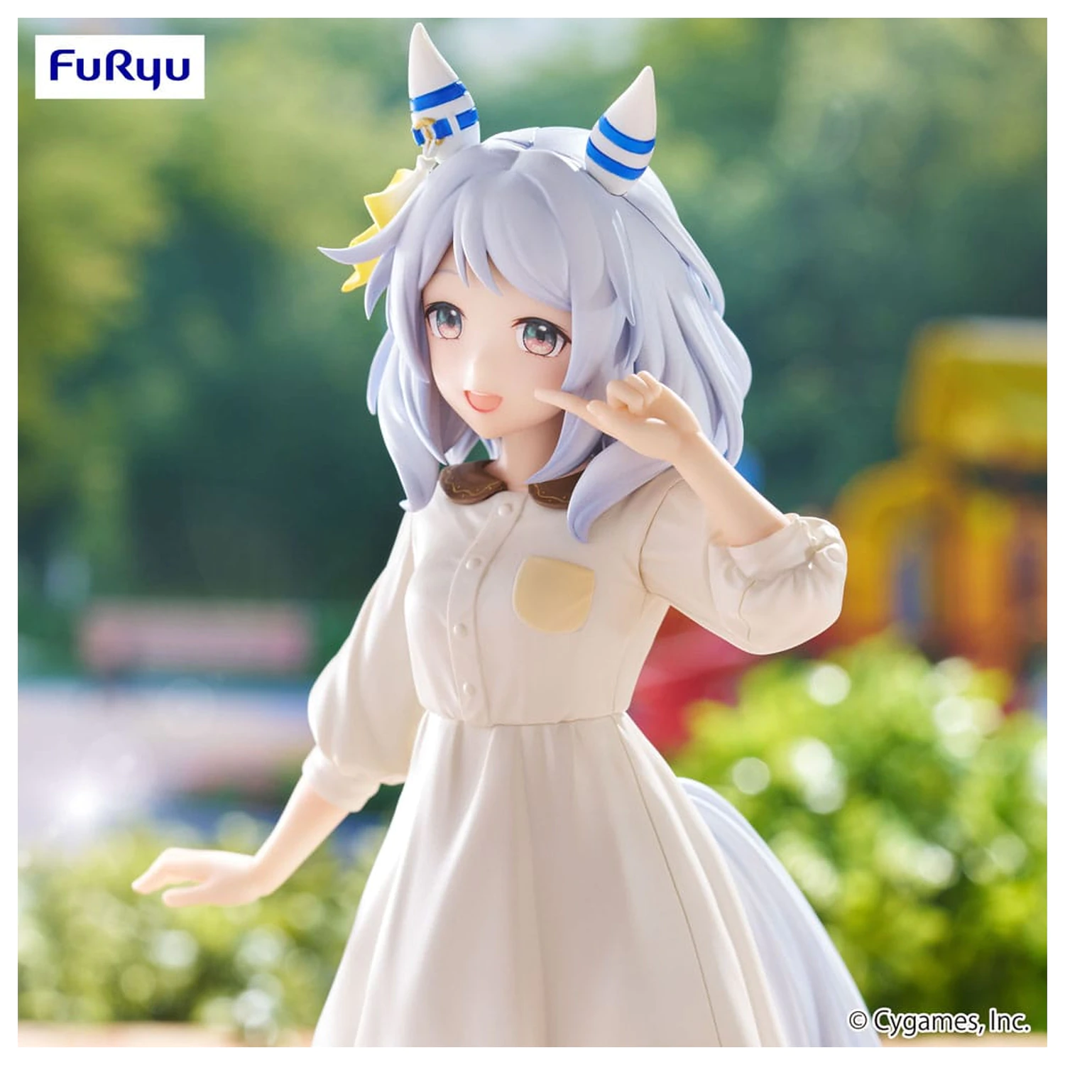 Uma Musume Pretty Derby Trio-Try-iT PVC socha Hishi Miracle 21 cm fotografii produktu