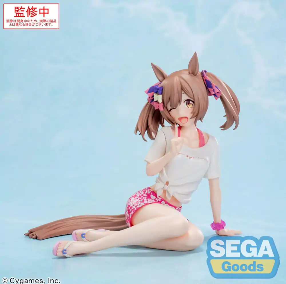 Uma Musume Pretty Derby Yumemirize PVC Socha Smart Falcon Gaze on Me! 14 cm fotografii produktu