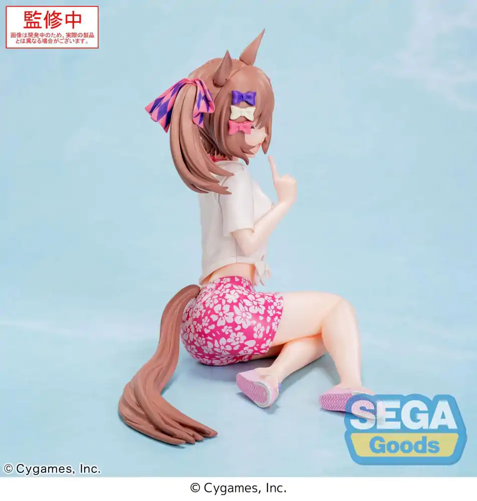 Uma Musume Pretty Derby Yumemirize PVC Socha Smart Falcon Gaze on Me! 14 cm fotografii produktu