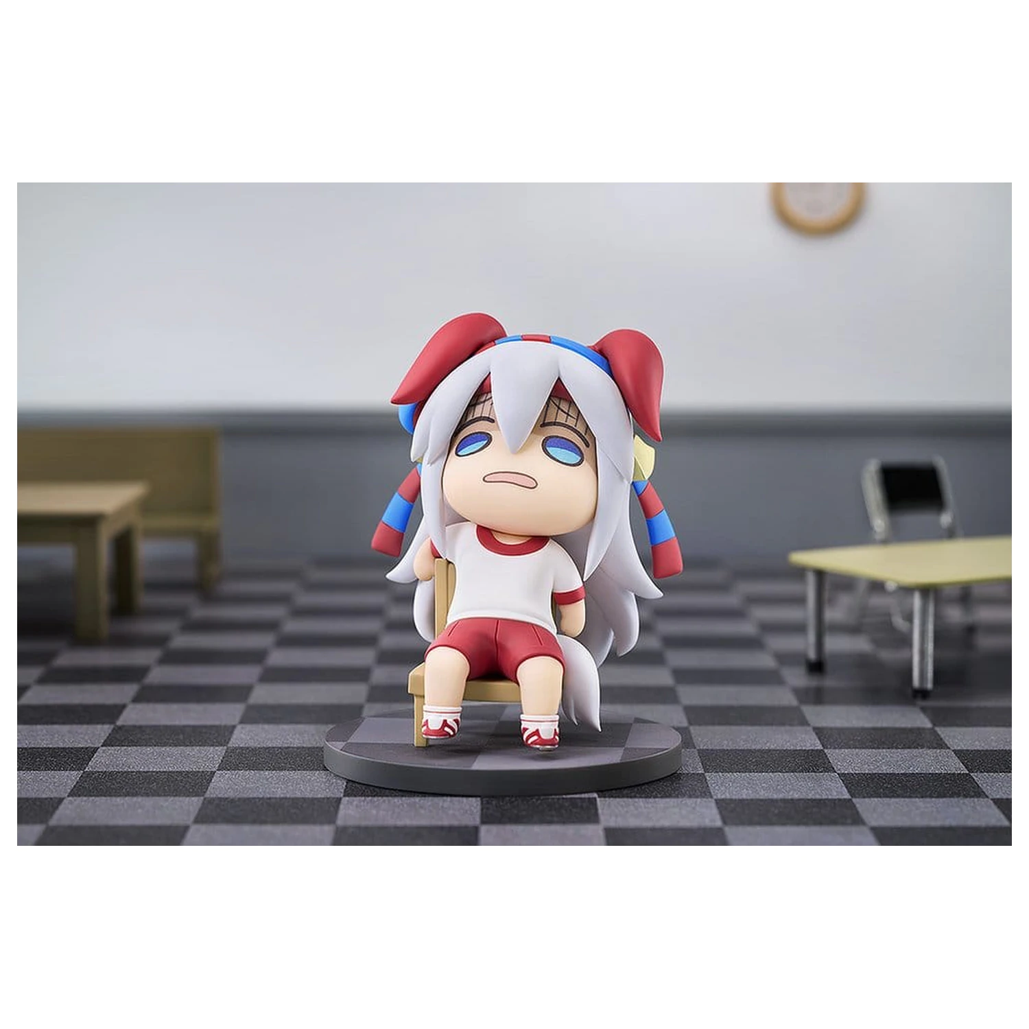 Umamusume: Cinderella Gray Mini Memory Mini figurka Nervous Tama-chan 8 cm fotografii produktu